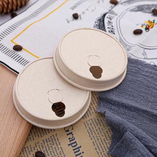 80mm 90mm bagasse coffee cup lids manufacturer