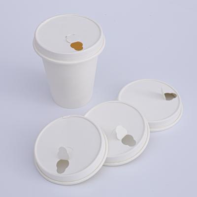 Compostable disposable wholesale hot drink cups with lids