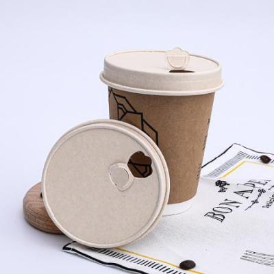 Eco-friendly disposable paper hot cups and lids