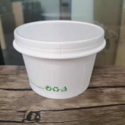 China ice cream paper cups with paper lids manufacturer