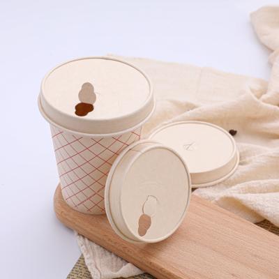 Custom printing sugarcane bagasse pulp paper lids