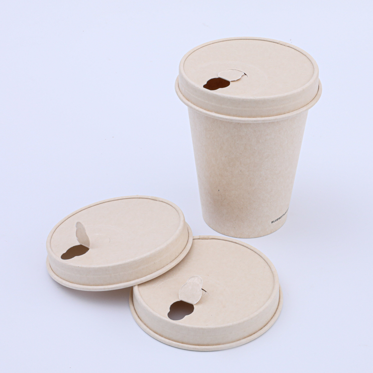 Greaseproof paper cup lid