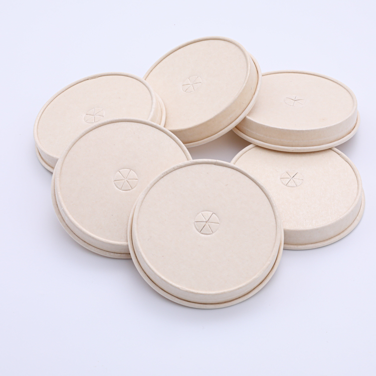 Fashionable disposable paper lids