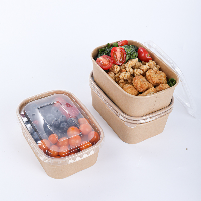 Compostable Rectangular Food Containers with Lids – EcoQuality Store