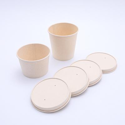 Durable vented paper lids