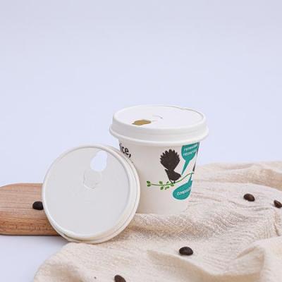 Biodegradable disposable ice cream bowls with lids