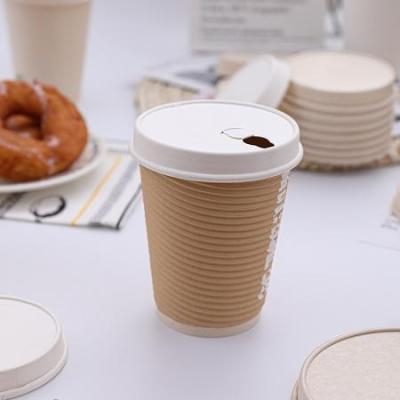 90mm Compostable bagsse paper lid