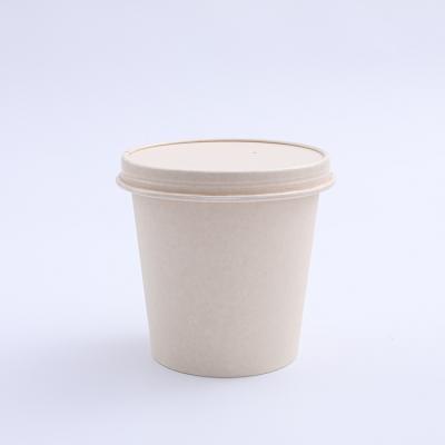 Customized color paper cup lid for ice cream cup