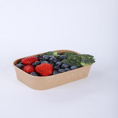 High grade rectangular paper bowls