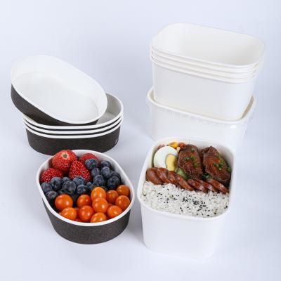 Hot sale disposable salad paper bowl