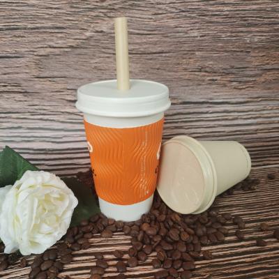 Plastic free paper cup lid supplier