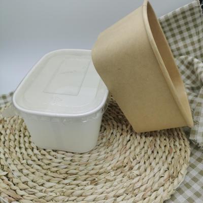Compostable PLA Coating Microwaveable Paper Bowl