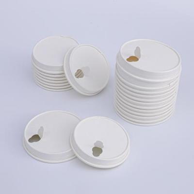 Disposable eco-friendly paper lid for cup