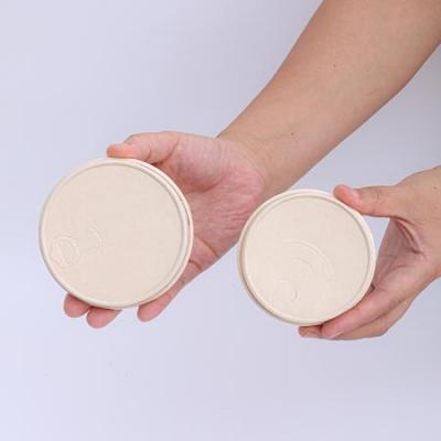 Disposable eco-friendly paper lids for cups