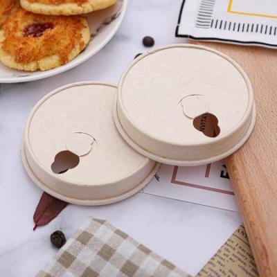 Biodegradable Disposable Paper Lids Hot Coffee Cup Lid
