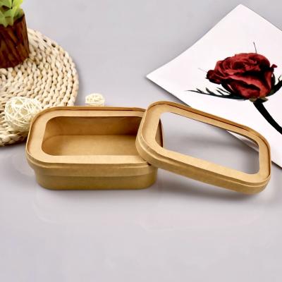 Aqueous coating japanese bento paper container lid